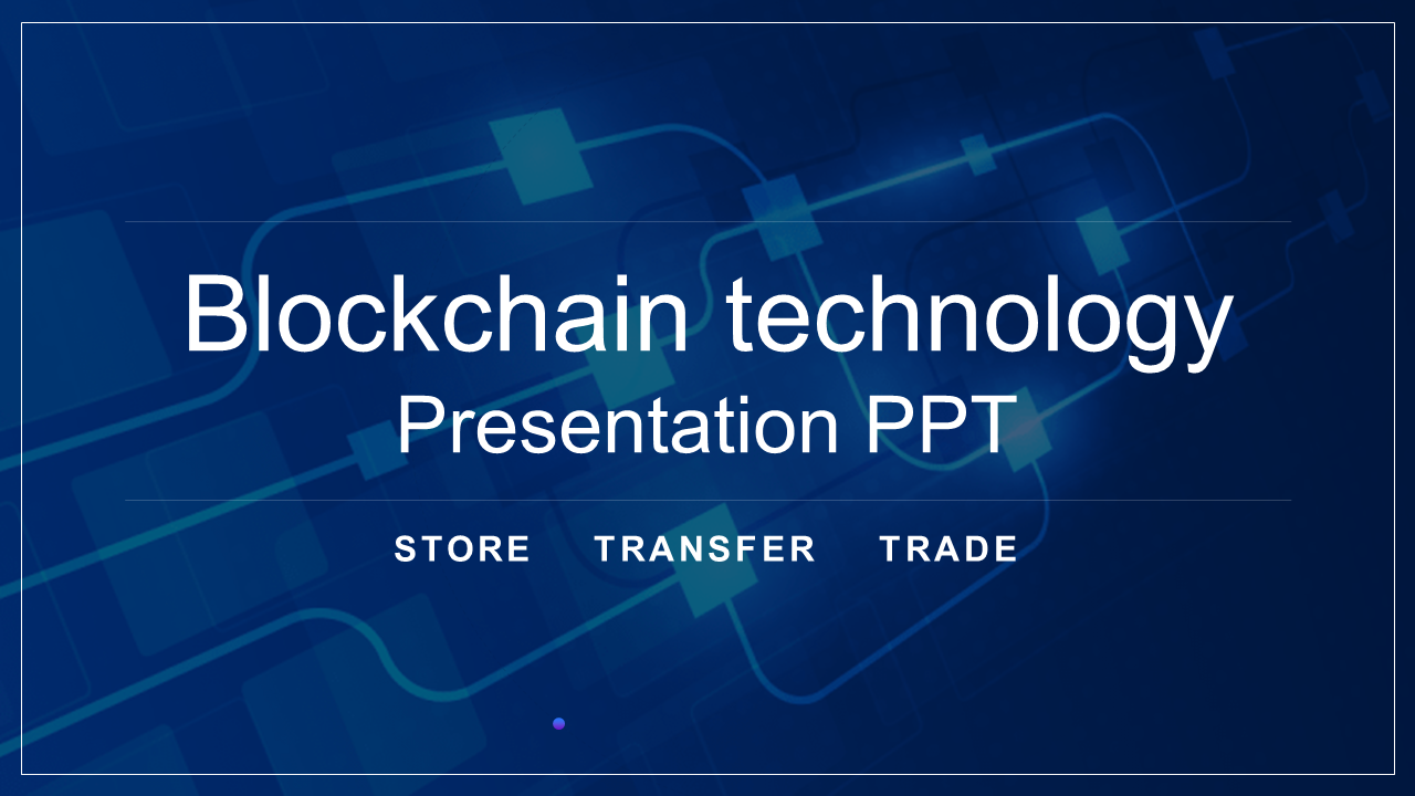 blockchain technology presentation